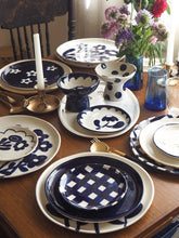 Load image into Gallery viewer, Small Plates- Blue and White Themed
