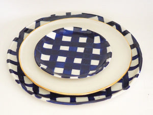 Small Plates- Blue and White Themed